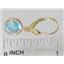 14k Gold Leverback Earrings, Mercury Mist Topaz, E111