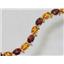 B001, Citrine & Garnet Gold Bracelet