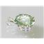 925 Sterling Silver Pendant, Green Amethyst, SP004