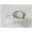 925 Sterling Silver Pendant, Green Amethyst,  SP018