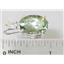 925 Sterling Silver Pendant, Green Amethyst,  SP018