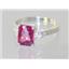 SR171, Pure Pink Topaz, 925 Sterling Silver Ring