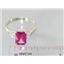 SR171, Pure Pink Topaz, 925 Sterling Silver Ring