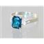 SR171, London Blue Topaz, 925 Sterling Silver Ring