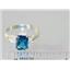 SR171, London Blue Topaz, 925 Sterling Silver Ring