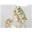 10K, 14K or 18K Gold Ladies Ring, Green Amethyst (Prasiolite), R270