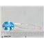 14k Gold Threader Earrings, Swiss Blue Topaz, E205