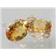 14k Gold Leverback Earrings, Citrine, E407