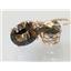 14k Gold Leverback Earrings, Smoky Quartz, E407