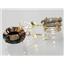 14k Gold Leverback Earrings, Smoky Quartz, E407