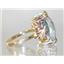 10K, 14K or 18K Gold Ladies Ring, Neptune Garden Topaz, R039