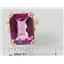 10K, 14K or 18K Gold Ladies Ring, Pure Pink Topaz, R039