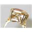 10K, 14K or 18K Gold Ladies Ring, Twilight Fire Topaz, R039