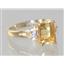 10K, 14K or 18K Gold Ladies Ring, Citrine, R171