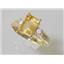 10K, 14K or 18K Gold Ladies Ring, Citrine, R171