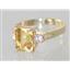 10K, 14K or 18K Gold Ladies Ring, Citrine, R171