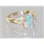 10K, 14K or 18K Gold Ladies Ring, Mercury Mist Topaz, R171