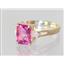 10K, 14K or 18K Gold Ladies Ring, Pure Pink Topaz, R171