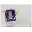 10K, 14K or 18K Gold Ladies Ring, Amethyst, R188