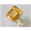 10K, 14K or 18K Gold Ladies Ring, Citrine, R188