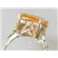 10K, 14K or 18K Gold Ladies Ring, Citrine, R188