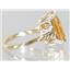 10K, 14K or 18K Gold Ladies Ring, Citrine, R188