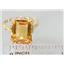 10K, 14K or 18K Gold Ladies Ring, Citrine, R188