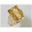 10K, 14K or 18K Gold Ladies Ring, Citrine, R201