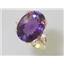 10K, 14K or 18K Gold Ladies Ring, Amethyst, R269