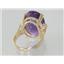 10K, 14K or 18K Gold Ladies Ring, Amethyst, R269