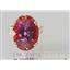 10K, 14K or 18K Gold Ladies Ring, Twilight Fire Topaz, R269