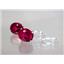 925 Sterling Silver Earrings, Created Ruby, SE207