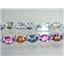 SB002, Multi Mystic, 925 Sterling Silver Bracelet