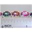 SB002, Multi Mystic, 925 Sterling Silver Bracelet