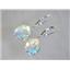 925 Sterling Silver Earrings, Mercury Mist Topaz, SE207