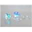 925 Sterling Silver Earrings, Mercury Mist Topaz, SE207