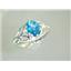 SR137, Paraiba Topaz, 925 Sterling Silver Ring