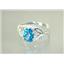 SR137, Paraiba Topaz, 925 Sterling Silver Ring