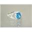 SR137, Paraiba Topaz, 925 Sterling Silver Ring