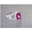 SR137, Pure Pink Topaz, 925 Sterling Silver Ring