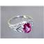 SR137, Pure Pink Topaz, 925 Sterling Silver Ring