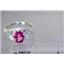 SR137, Pure Pink Topaz, 925 Sterling Silver Ring