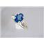 SR058, Neptune Garden Topaz, 925 Sterling Silver Ring