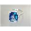 SR188, Neptune Garden Topaz, 925 Sterling Silver Ring