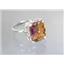 SR188, Twilight Fire Topaz, 925 Sterling Silver Ring