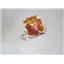 SR188, Twilight Fire Topaz, 925 Sterling Silver Ring