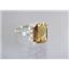 SR188, Citrine, 925 Sterling Silver Ring