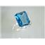 SR188, London Blue Topaz, 925 Sterling Silver Ring