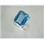 SR188, London Blue Topaz, 925 Sterling Silver Ring