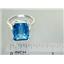 SR188, London Blue Topaz, 925 Sterling Silver Ring